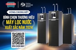 Máy lọc nước SUNHOUSE RO UltraX xuất sắc tiến vào chung kết Tech Awards 2024