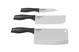 Bộ dao 3 chiếc Eco Family Sunhouse KS-KN3E2