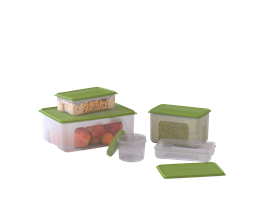 BỘ 5 HỘP BẢO QUẢN THỰC PHẨM KHÔ BIOZONE KB-DR5P02