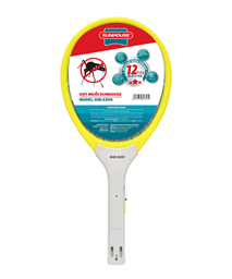 Vợt muỗi SUNHOUSE SHE-E200 màu vàng