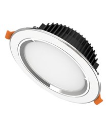 DOWNLIGHT VIỀN BẠC 1 MÀU SUNHOUSE SHE-DL01-1/9W-VB 