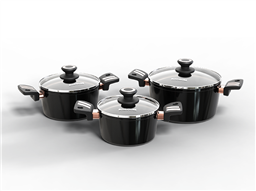 Bộ nồi chống dính Ultra Titanium SUNHOUSE ST2210B