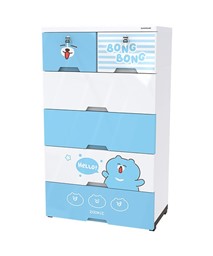 Tủ nhựa trẻ em 6 ngăn Happy Kids Sunhouse KS-CA688B6