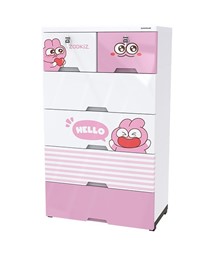 Tủ nhựa trẻ em 6 ngăn Happy Kids Sunhouse KS-CA688G6