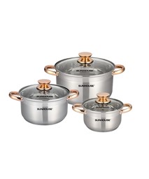 Bộ nồi inox 5 đáy SUNHOUSE SH781