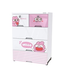 Tủ nhựa trẻ em 5 ngăn Happy Kids Sunhouse KS-CA688G5