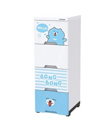 Tủ nhựa sơ sinh 4 ngăn Happy Baby Sunhouse KS-CA343B4