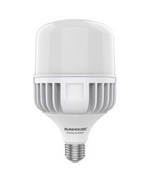 BÓNG ĐÈN LED TRỤ NHÔM PLUS SUNHOUSE SHE-BULB-40W-P