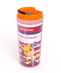 Bình giữ nhiệt BioZone 500ml nắp màu cam KB-WA500PO