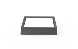 ĐÈN LED ỐP TRẦN VUÔNG ĐEN SUNHOUSE SHE-VD-18W-3M