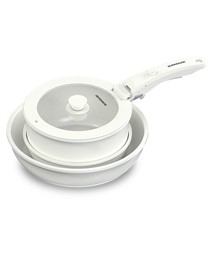 BỘ NỒI CHẢO CÁN RỜI CHỐNG DÍNH 3 MÓN SUNHOUSE TRENDY SHG509M