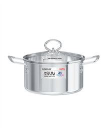 Nồi lẻ inox nguyên khối Sunhouse Healthy SHG601-24DC
