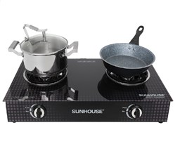 BẾP GAS DƯƠNG KÍNH SUNHOUSE SHB3366MT