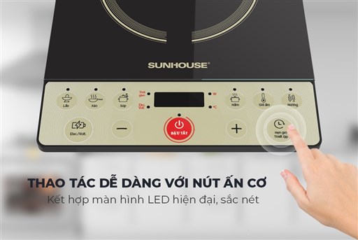 BẾP TỪ ĐƠN SUNHOUSE SHD6165