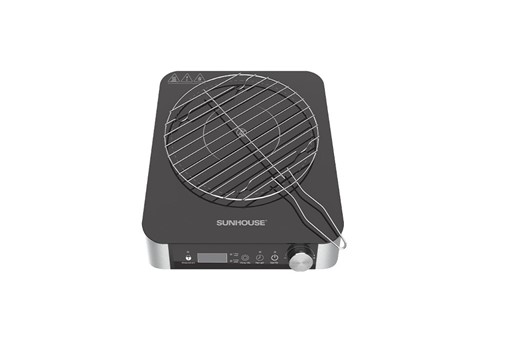 Bếp hồng ngoại hai vòng nhiệt Sunhouse SHD6024 - hình ảnh thực tế