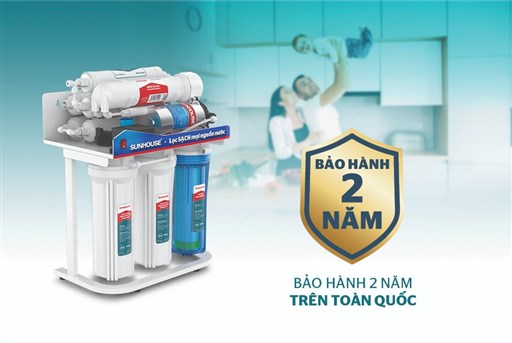 Máy lọc nước Sunhouse SHA88512KV - hình ảnh thực tế