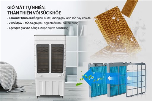 Máy làm mát không khí Sunhouse SHD7759 - hình ảnh thực tế