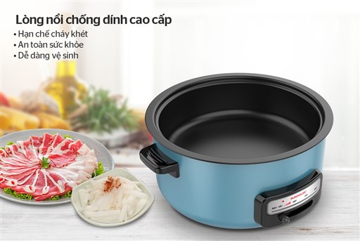 Lẩu điện Sunhouse SHD4527 - hình ảnh thực tế