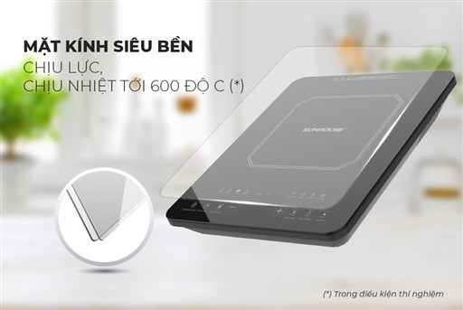 Bếp từ đơn Sunhouse SHD6802 - hình ảnh thực tế