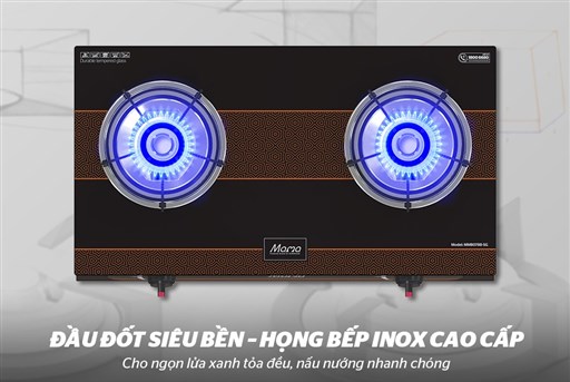 Bếp gas dương kính Sunhouse MMB0788-SG - hình ảnh thực tế