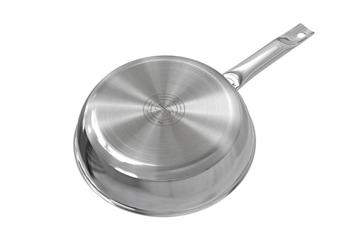 Chảo inox đa lớp Sunhouse IN24M6 - hình ảnh thực tế