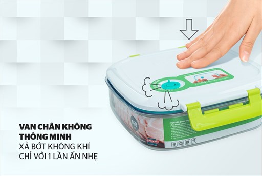Hộp bảo quản thực phẩm Sunhouse KB-SM650S1 - hình ảnh thực tế