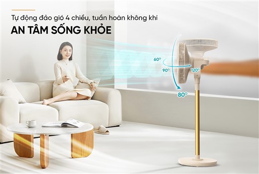 Quạt tuần hoàn không khí Sunhouse APF7326B - hình ảnh thực tế