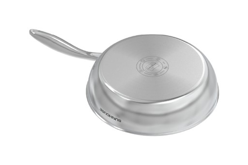 Chảo inox đa lớp Sunhouse IN24M6E - hình ảnh thực tế