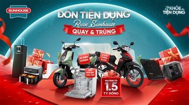 DANH SÁCH KHÁCH HÀNG TRÚNG THƯỞNG CTKM “ĐÓN TIỆN DỤNG - RƯỚC SUNHOUSE, QUAY & TRÚNG” ĐỢT 1