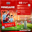 MINIGAME WORLD CUP: BẬT “MOOD” TIÊN TRI - RINH QUÀ ĐẲNG CẤP LÊN TỚI 23 TRIỆU ĐỒNG