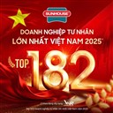 SUNHOUSE BỨT PHÁ ẤN TƯỢNG, VỮNG VÀNG VỊ THẾ TOP 200 DOANH NGHIỆP TƯ NHÂN LỚN NHẤT VIỆT NAM